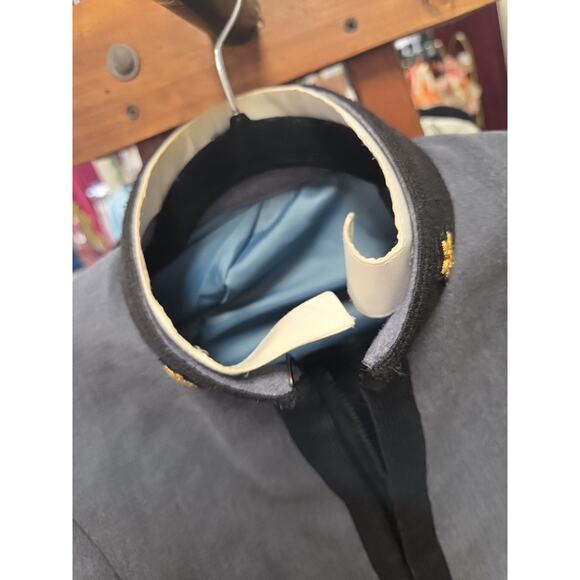 Military Academy West Point Men's Cadet Gray Wool Uniform Jacket Coat 37 20 1/2 - Picture 6 of 11